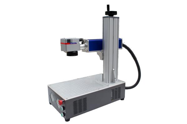 Buy cheap Desktop Fiber Laser Marking Machine 20W For Metal Logo Calling Card from wholesalers