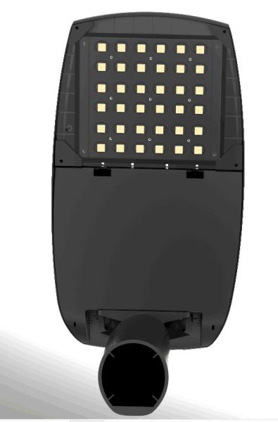 Buy cheap 4000k Commercial Outdoor Pole Light Fixtures Outside Led Street Light Luminaires from wholesalers