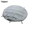 Buy cheap New Type roll-up round spa cover save space grey spa rolling cover Oxford Cloth hot tub cover from wholesalers
