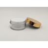 Buy cheap 50ml PET Plastic Travel Cream Jars , Empty Lotion Jars Customized Logo from wholesalers