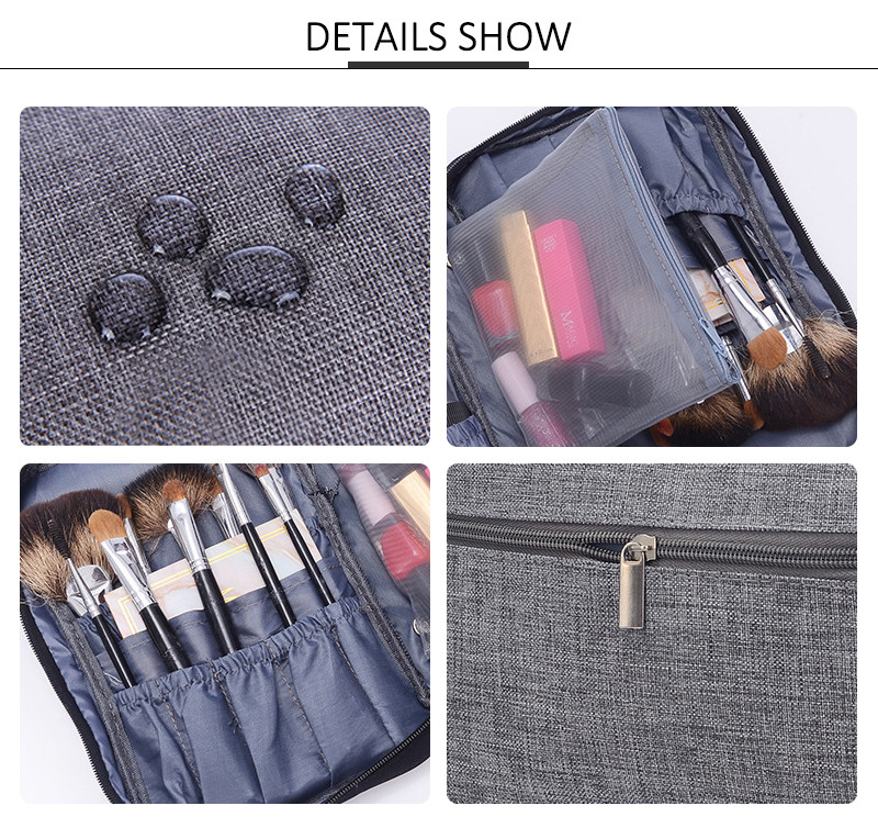 Anti Scratch Portable Travel Cosmetic Make Up Bag
