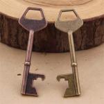 Die Casting Innovative Wedding Favor Antique Key Shape Beer Bottle Opener key