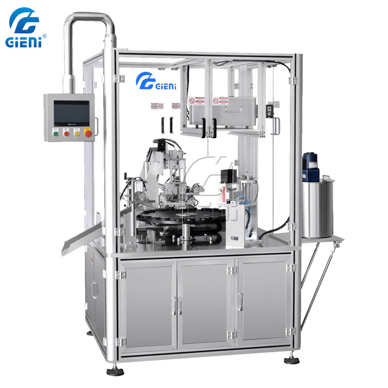 Semi Automatic Rotary Type Peristaltic Pump Eyeliner Filling Machine