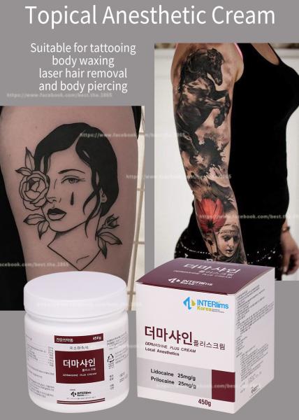 450G Topical Lidocaine Cream / Numbing Cream For Face Microneedling Tattoo