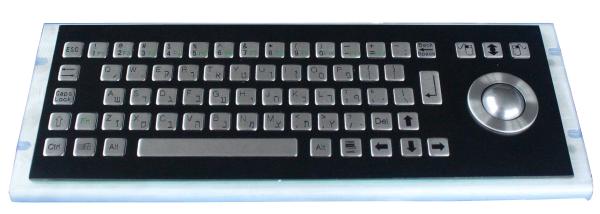 Buy cheap 68 keys MINI Kiosk Black Metal Keyboard metal mechanical keyboard from wholesalers