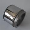 Buy cheap 120mm Short Straight Double Wall Stainless Pipe Joint With Twist Lock Jointing System from wholesalers