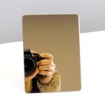 Decorative Sus 316 Stainless Steel Color Sheet Gold Mirror Finished 304