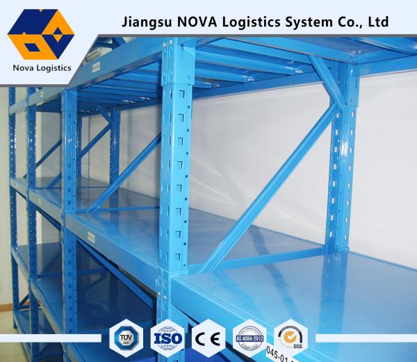 Buy cheap Durable Q235B Steel Medium Duty Shelving Warehouse Storage Equipment from wholesalers