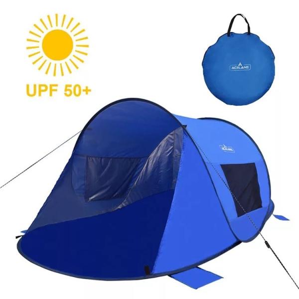 Buy cheap Fiberglass Poles Pop Up 3.3lbs Beach Sun Shade Tent from wholesalers