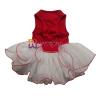 Buy cheap Glitter Tulle Skirt Pet Dress Custom Rubber Print Dog Princess Dress from wholesalers