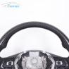 Buy cheap D Shape Alcantara Golf Mk7 Steering Wheel Volkswagen Red Stitch 350mm from wholesalers