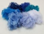 100% Virgin Solid Polyester PET Staple Fiber 1.2d To 15d Good Resilience