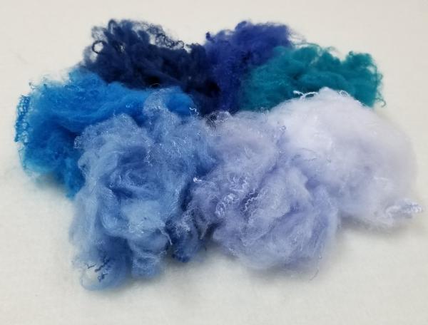 100% Virgin Solid Polyester PET Staple Fiber 1.2d To 15d Good Resilience