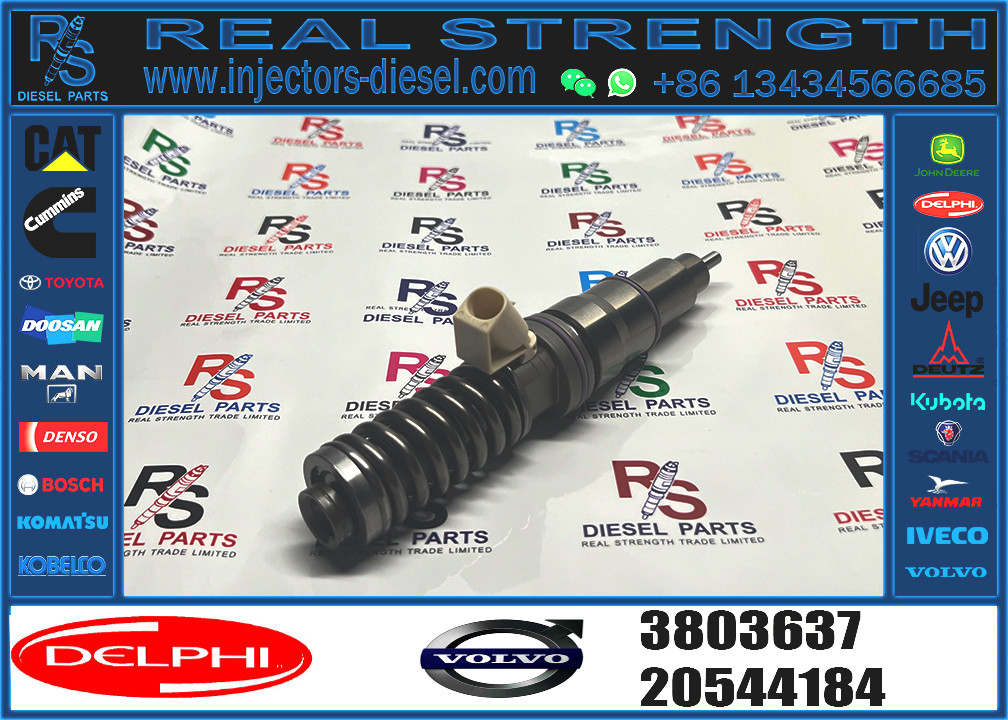 E1 Fuel Injector 3803637 3829087 BEBE4C08001 for Volvo Penta D16 Engine