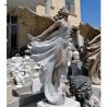 Buy cheap BLVE Bronze Beautiful Angel Statue Life Size Winged Woman Fairy Brass Sculpture Large Garden Decoration from wholesalers