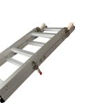 Adjustable Aluminum Extension Ladder , Aluminum Alloy Fire Truck Ladder