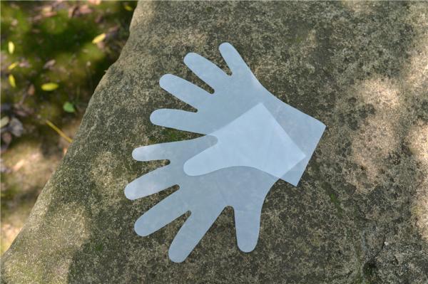 Buy cheap Food Grade HDPE 0.8g/Pc Disposable Cleaning Gloves from wholesalers