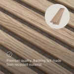 Fireproof Natural Oak Wood Acoustic Panels For Cinema Home Theatre