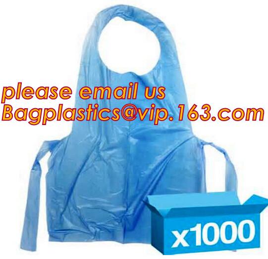Buy cheap Aseptic Blue Plastic Disposable Apron for Doctor Checking,Disposable aprons PE medical doctor apron,PE Apron For Doctor from wholesalers