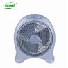Buy cheap Copper Motor AC Box Fan 14 Inch 110v 360 Degree Oscillation With Gray Color from wholesalers