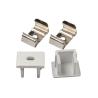 Buy cheap 1612 LED Channel Extrusion Profiles Customized length from wholesalers