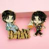 Buy cheap Custom Enamel Pins Badges Metal Idol Korea Kpop Lapel Pins from wholesalers