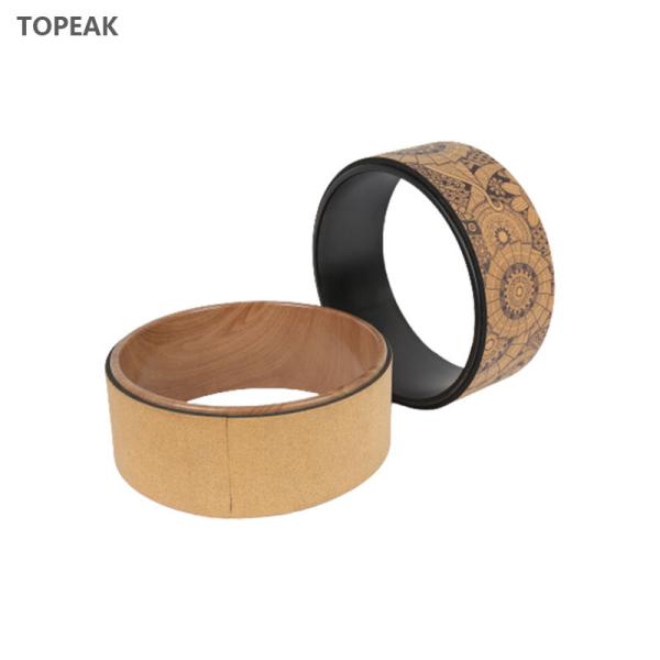 Buy cheap Bodygood Purity Wave Cork Yoga Wheel For Beginners pilates Yoga Prop Wheel from wholesalers
