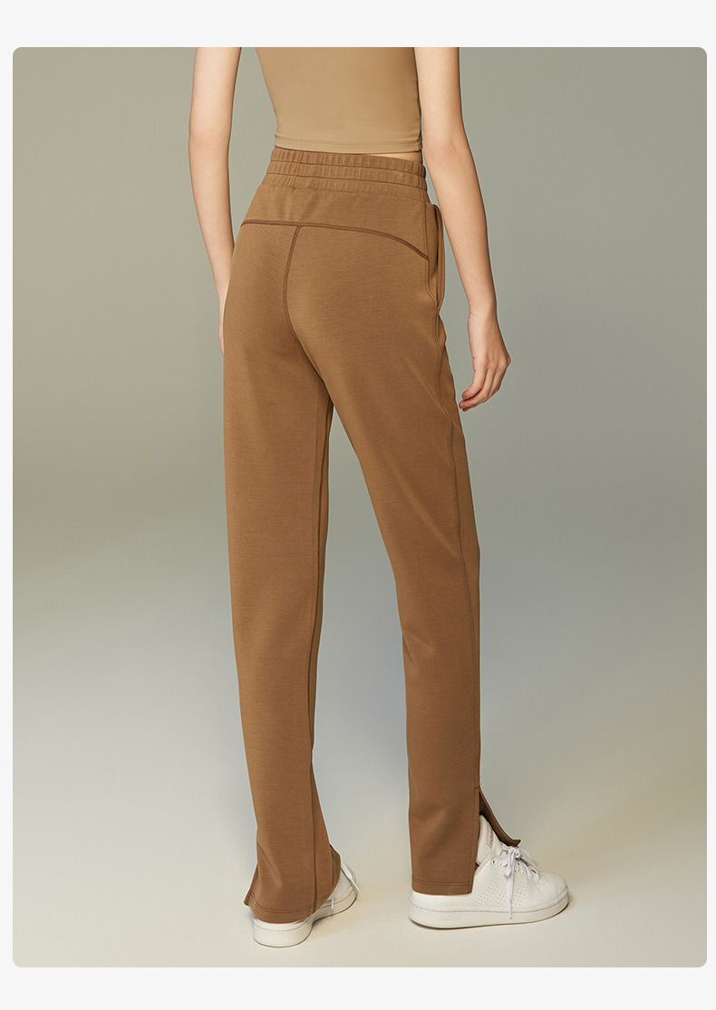 2023 Summer New Yoga Clothing Women&prime;s High Waist Loose Yoga Pants Wide Leg Casual Straight Leg Skinny Sports Fitness Pants