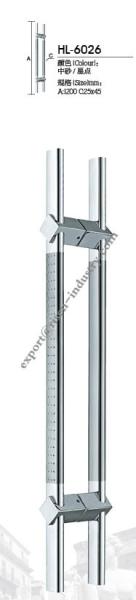 Buy cheap Stainless steel door handle HL6026, dia25 X 45 X 1200 from wholesalers