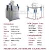 Buy cheap Totally virgin pp material 1 ton woven jumbo big bags FIBC big bag for sand,High tensile strength PP woven FIBC big sale from wholesalers