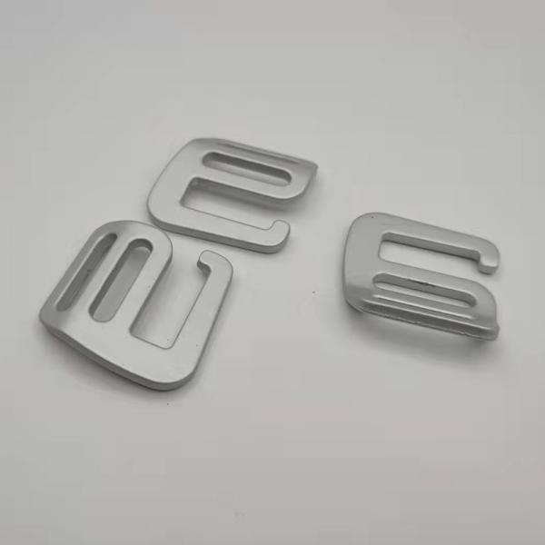 Buy cheap White Triangle Plastic Tri Glide Buckle 31.9mm*30.7mm from wholesalers
