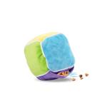 Eco-Friendly Colorful Intelligent Pet Toys Cotton Plush Leakage Food Cube Dog