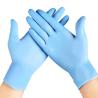 Buy cheap Chemical Resistant Adult Blue Nitrile Exam Gloves from wholesalers