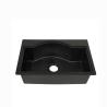 Buy cheap 550 Degree Composite Black Quartz Farmhouse Sink With 2 Faucet from wholesalers