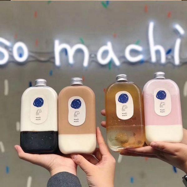 Buy cheap Disposable Plastic Beverage Bottles PET Juice Bottle 300ml 350ml 400ml With Customized Stickers from wholesalers