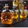 Buy cheap Rubber Stopper Whisky Decanter 750ml Glass Bottle Custom Size from wholesalers