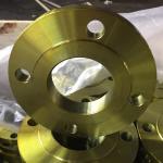 Yellow Painted Steel Pipe Flange water irrigation ANSI SO
