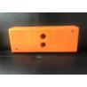 Buy cheap Orange Color Plastic Temporary Fencing Feet , Portable Fence Base Various Design from wholesalers
