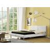 Buy cheap Simple Bedroom Faux Leather Bed CE ROSH BSCI Certification from wholesalers