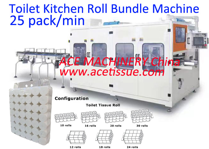 machine to toilet paper