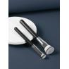 Buy cheap Practical Makeup Brush Black Wooden Handle Dense hair Foundation Concealer Brush from wholesalers
