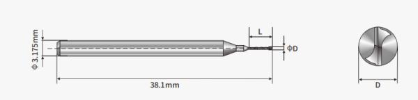 Buy cheap 0.3mm-1mm Circuit Board Drills Solid Carbide STJ Type PCB Drilling Bit from wholesalers