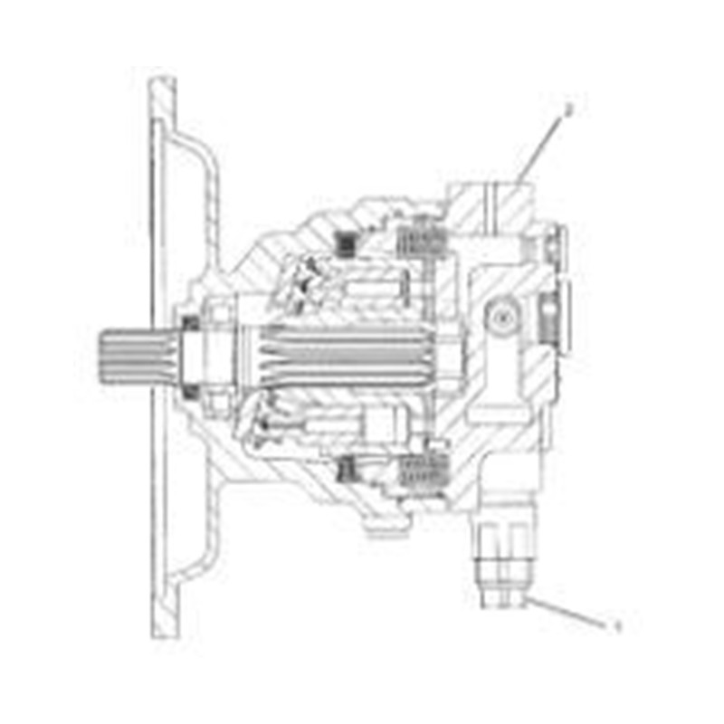 315-4372 XG-001347 Excavator Gearbox For ED Motor Hidrolik Swing Motor Crane Motor Swing