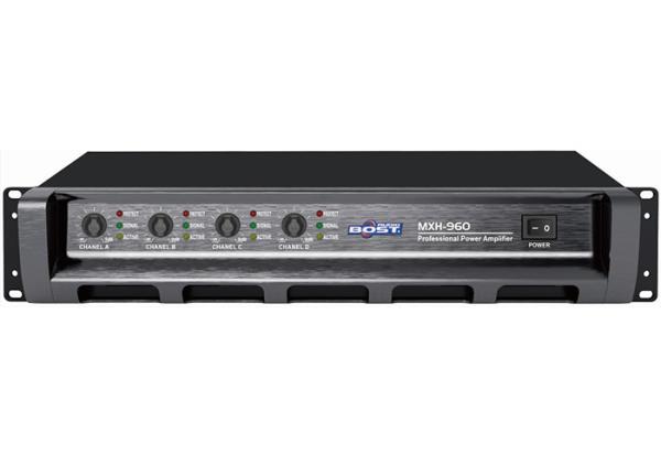Buy cheap 600W professional 4 channel power pa amplifier MXH-960 from wholesalers