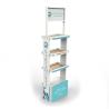 Buy cheap Custom Logo Cosmetic Display Stand Skin Care Acrylic Makeup Display Stand from wholesalers