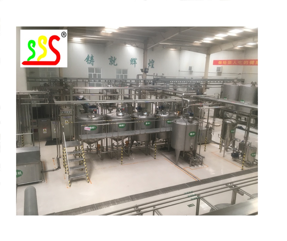 Easy Operate Automatic Mango Juice Production Line Voltage 220V / 380V / 440V