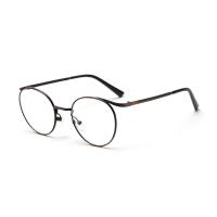 Buy cheap Vintage Anti Blue Light Metal Optical Round Frame Plain Lens Men Women product