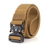 Buy cheap Hunting Waist Fabric Web Belt Military Style 120cm Length Canvas Nylon from wholesalers