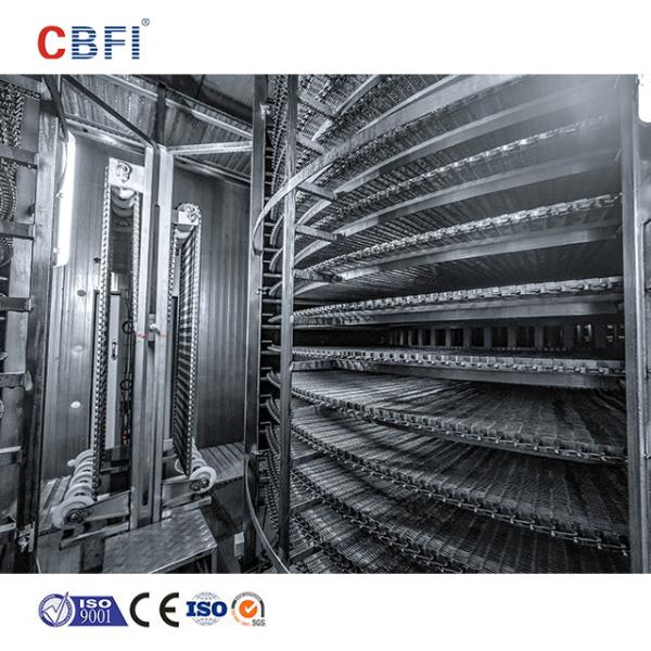 Buy cheap IQF Spiral Quick Freezer 1200mm~4550mm Cage Diameter For Industrial from wholesalers