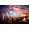 Buy cheap Heavy Duty Wedding Event Tents , Large Canopy Tent White Lining And Curtain from wholesalers